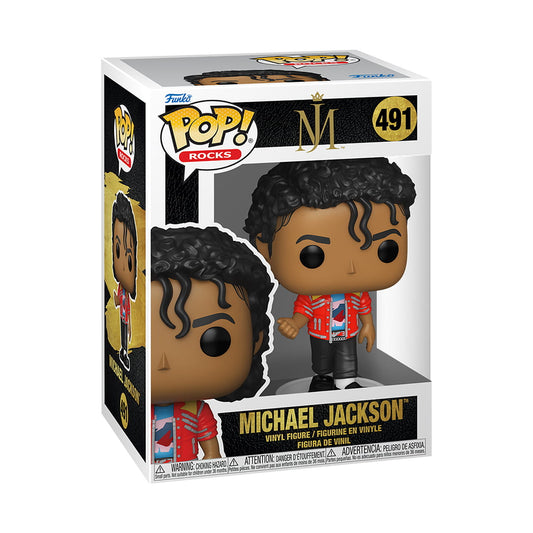 Figura Michael Jackson – POP! Rocks #491 – Michael Jackson (Beat It)