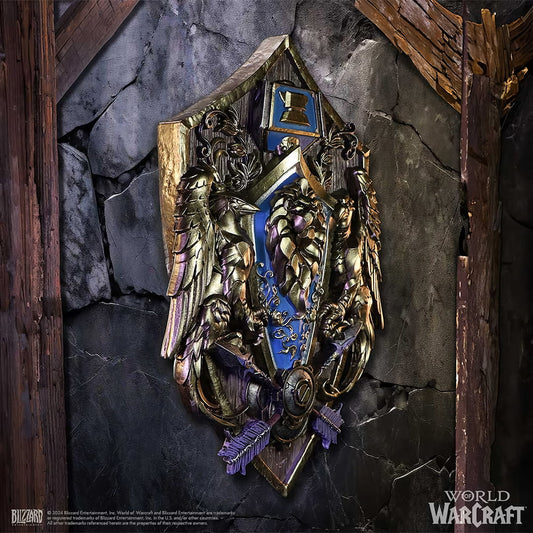 Placa de Parede World of Warcraft – Alliance 30cm