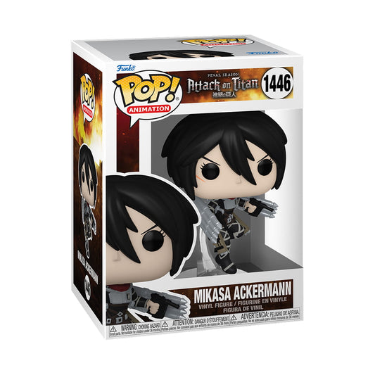 Figura Attack On Titan: The Final Season – POP! Animation #1446 – Mikasa Ackerman