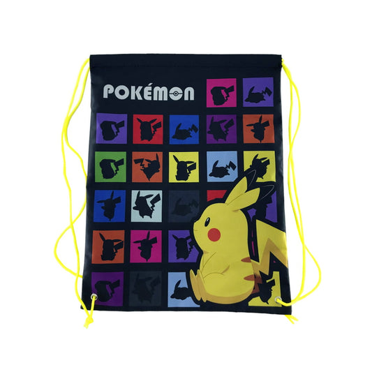 Saco de Ginásio Pokémon – Pikachu Silhouette 43cm