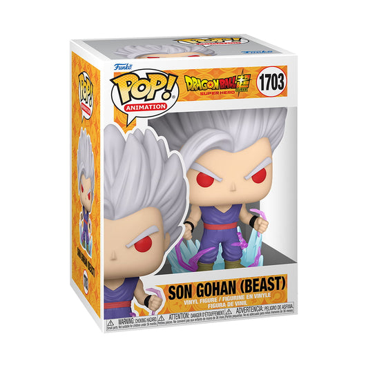 Figura Dragon Ball Super: Super Hero – POP! Animation #1703 – Son Gohan (Beast)