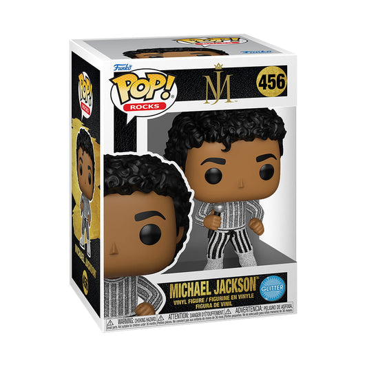 Figura Michael Jackson – POP! Rocks #456 – Michael Jackson (Rock With You) (Glitter)