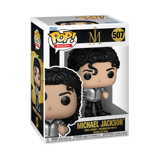 Figura Michael Jackson – POP! Rocks #507 – Michael Jackson (Bad Tour)