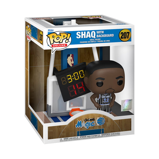 Figura NBA Orlando Magic – POP! Deluxe Basketball #207 – Shaq with Backboard