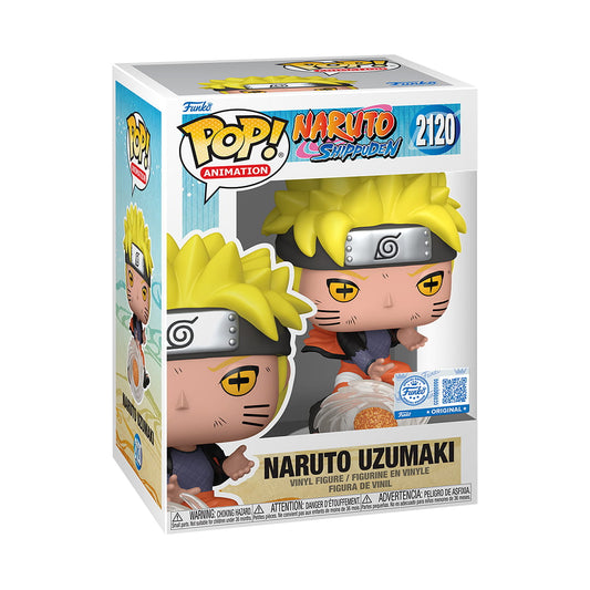 Figura Naruto Shippuden – POP! Animation #2120 – Naruto Uzumaki (Lava Release Rasenshuriken) SE