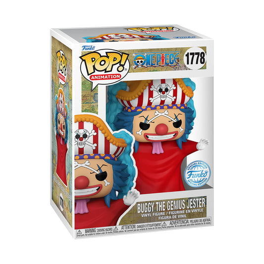 Figura One Piece – POP! Animation #1778 – Buggy The Genius Jester SE