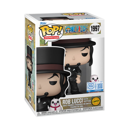 Figura One Piece – POP! & Buddy Animation #1997 – Rob Lucci with Hattori SE CHASE