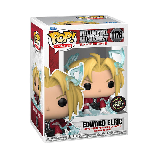 Figura Fullmetal Alchemist Brotherhood – POP! Animation #1176 – Edward Elric with Energy GLOW CHASE