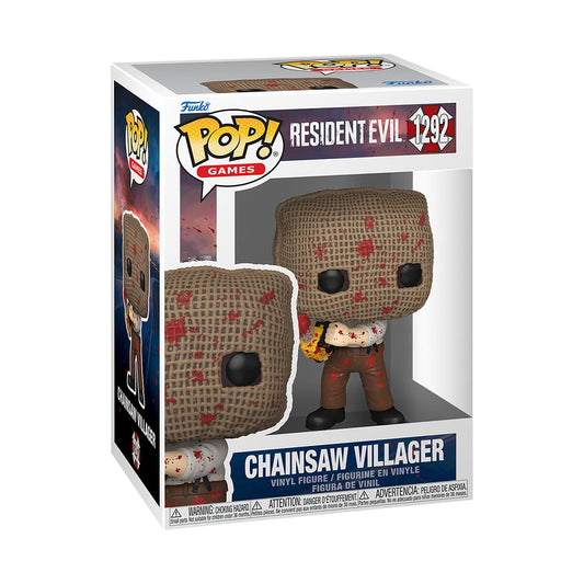 Figura Resident Evil – POP! Games #1292 – Chainsaw Villager (Bloody)