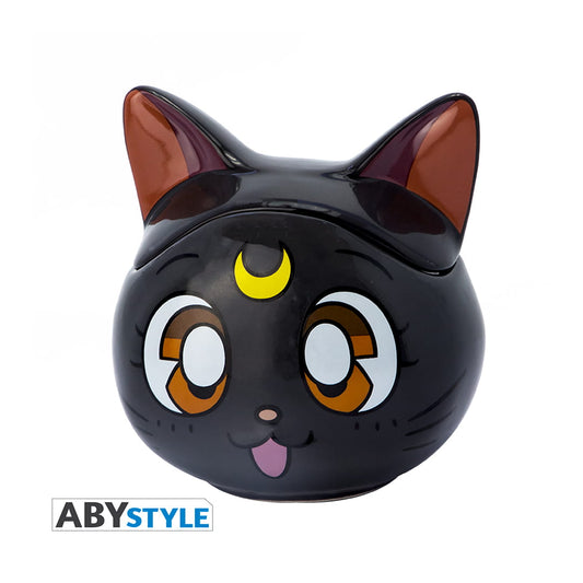 Caneca 3D Sailor Moon – Luna 350ml